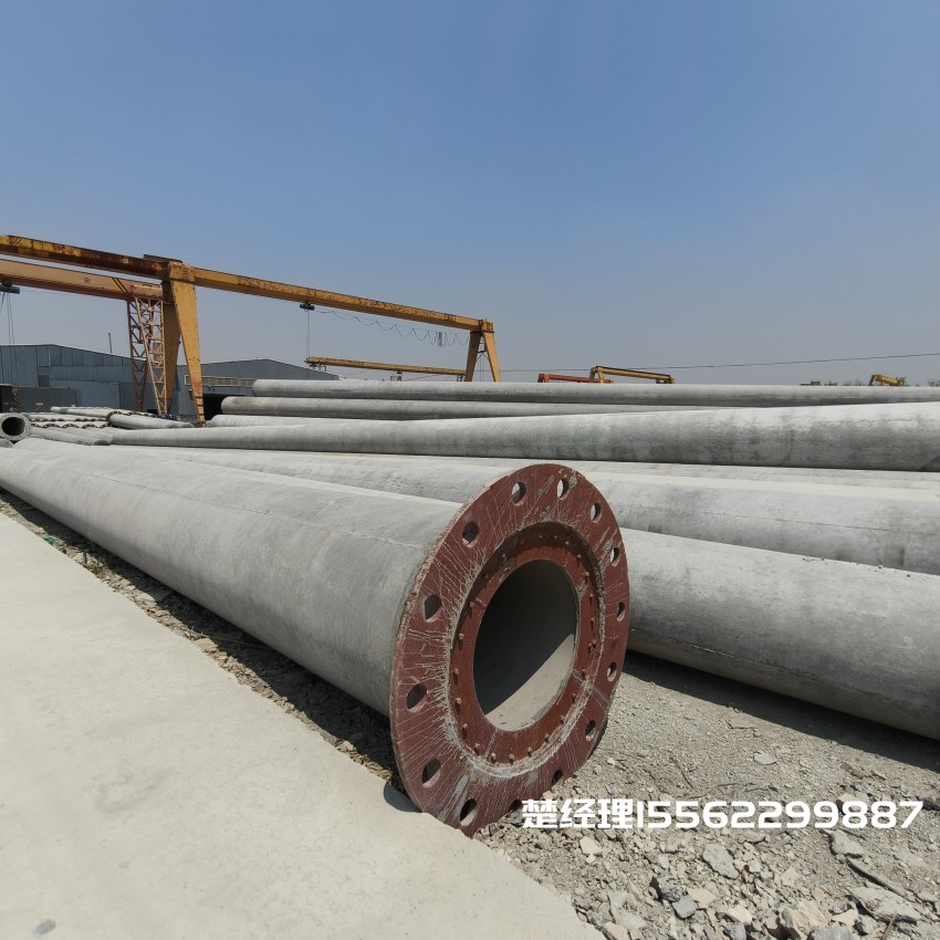 莲湖12米无拉线电杆